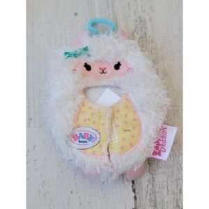 Zapf creation baby born lamb‎ plush keychain toy figure